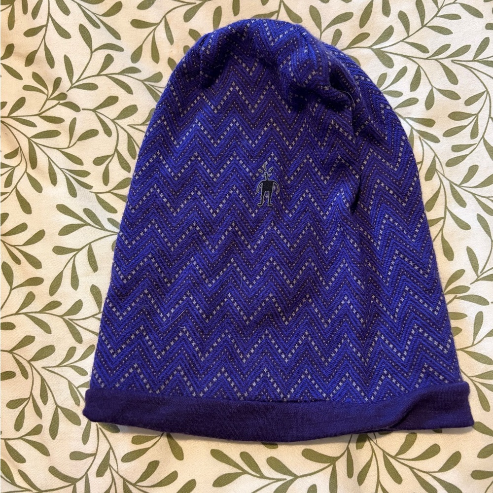 Smartwool Purple Zigzag Beanie